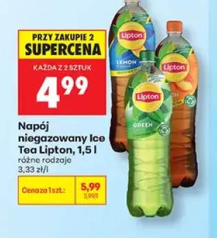 Napój niegazowany Ice Tea Lipton Lemon +2 warianty
