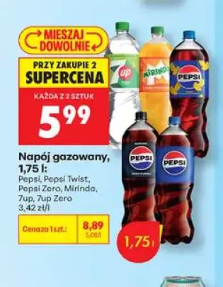 Napój gazowany Pepsi +5 wariantów