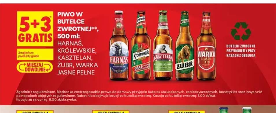 Piwo Królewskie +4 warianty