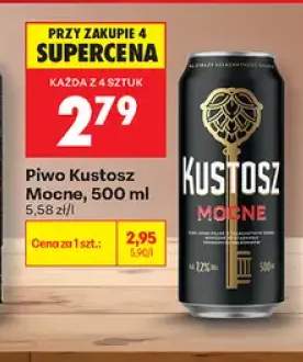 Piwo Kustosz Mocne