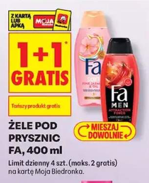Żel pod prysznic Fa Men Attraction Force +1 wariant