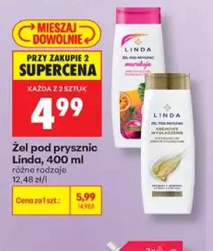 Żel pod prysznic Linda marakuja +1 wariant