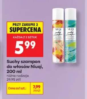 Suchy szampon do włosów Niuqi