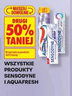Produkty Sensodyne i Aquafresh +3 warianty