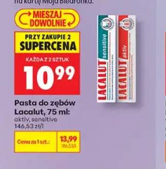 Pasta do zębów Lacalut Aktiv +1 wariant