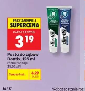 Pasta do zębów Dentix Extra Fresh +1 wariant