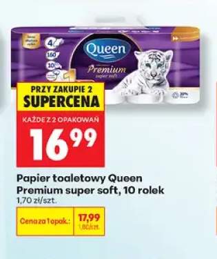 Papier toaletowy Queen Premium super soft