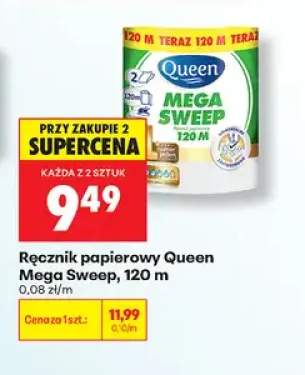 Ręcznik papierowy Queen Mega Sweep 120 m