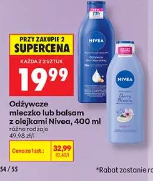 Mleczko do ciała odżywcze Nivea Rich Nourishing +1 wariant