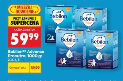 Mleko modyfikowane Bebilon Advance Pronutra 2 +3 warianty