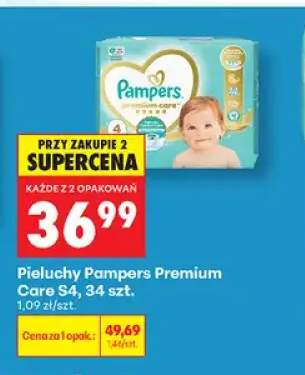 Pieluchy Pampers Premium Care S4