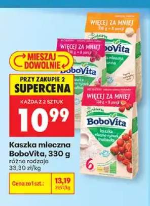 Kaszka mleczno-ryżowa banan BoboVita +2 warianty