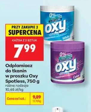 Odplamiacz do tkanin w proszku Oxy Spotless