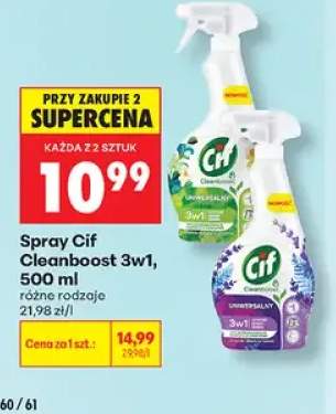Spray Cif Cleanboost 3w1