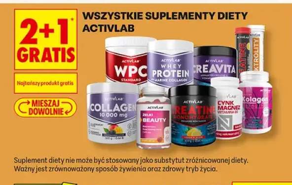 Suplementy diety Activlab +9 wariantów