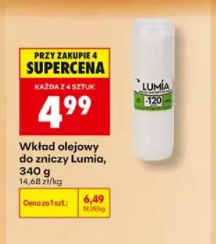 Wkład olejowy do zniczy Lumia