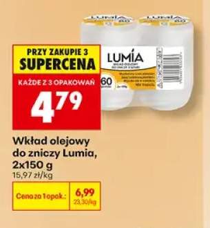 Wkład olejowy do zniczy Lumia 2-pak 150 g