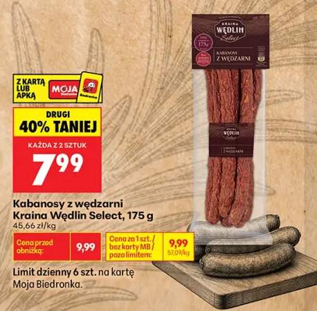 Kabanosy z wędzarni Kraina Wędlin Select