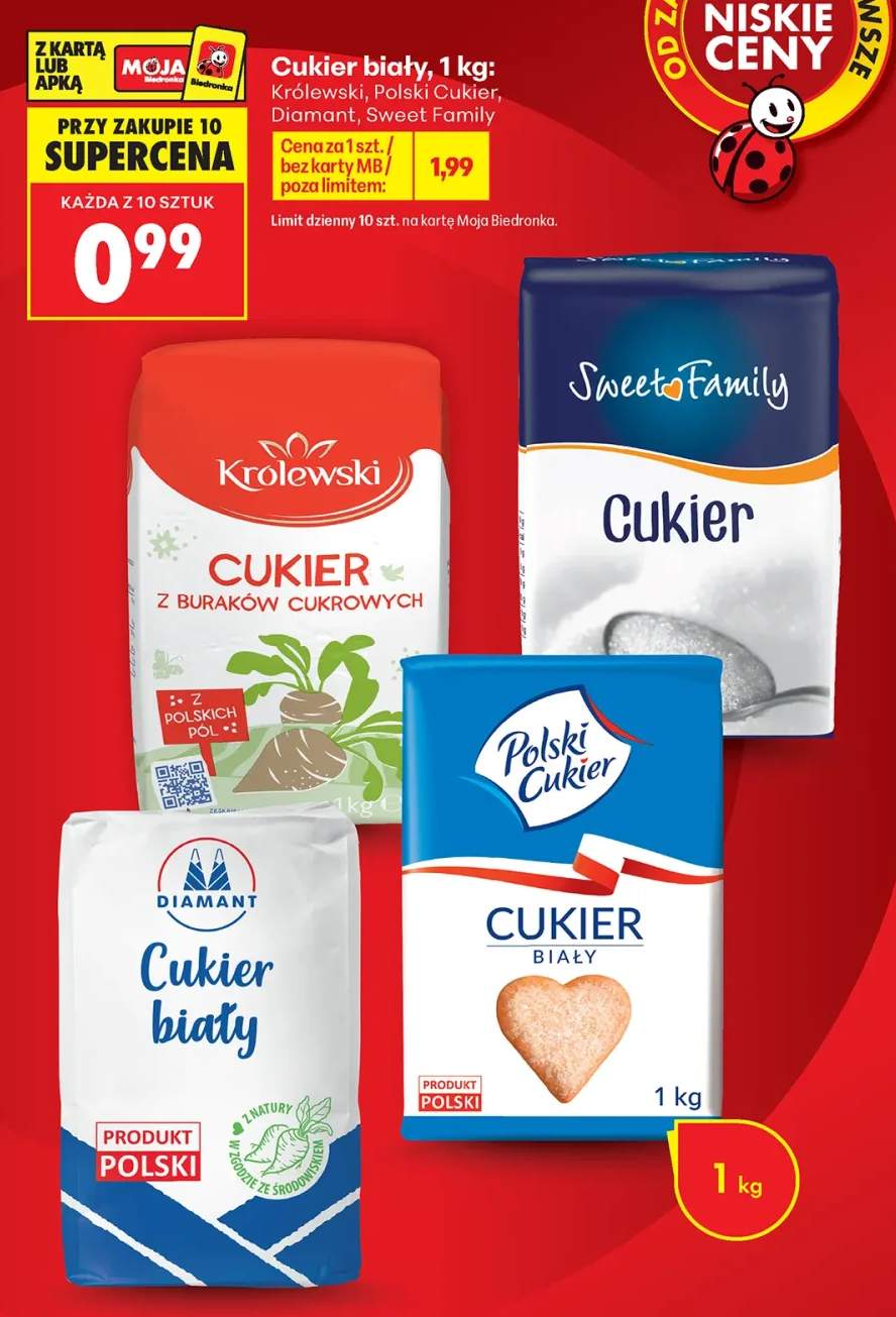 Cukier biały Królewski +3 warianty