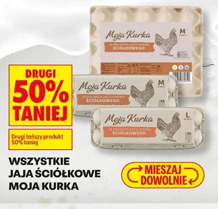 Jaja ściółkowe Moja Kurka +2 warianty