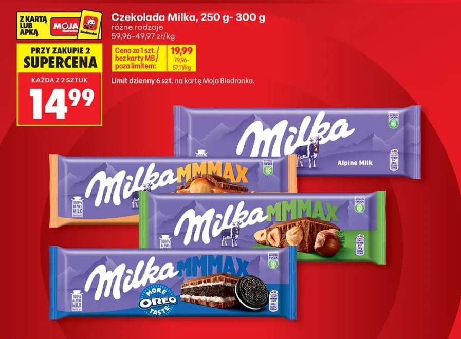 Czekolada Milka