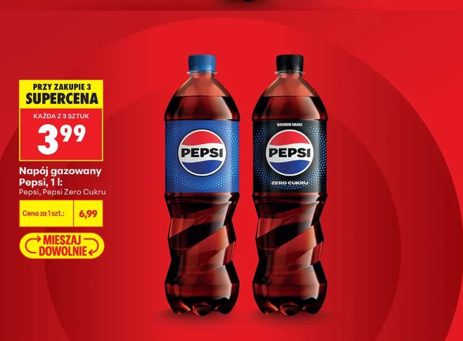 Napój gazowany Pepsi +1 wariant