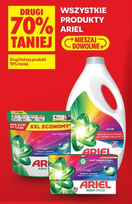Produkty Ariel +3 warianty