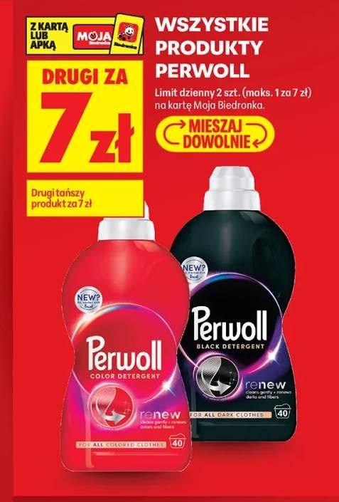 Produkty Perwoll +2 warianty