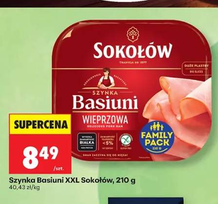 Szynka Basiuni XXL Sokołów
