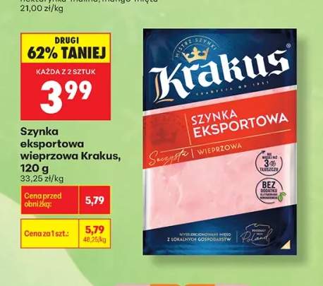 Szynka eksportowa wieprzowa Krakus
