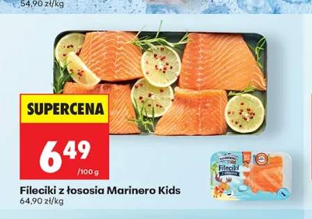 Fileciki z łososia Marinero Kids