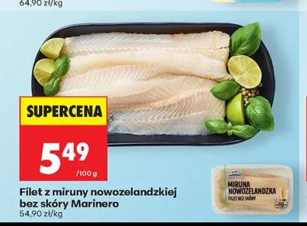Filet z miruny nowozelandzkiej bez skóry Marinero