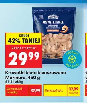 Krewetki białe blanszowane Marinero