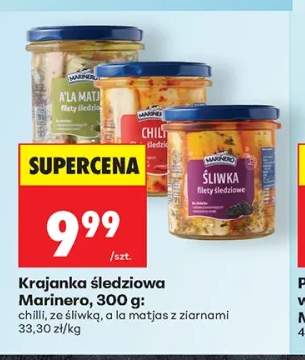 Krajanka śledziowa chilli Marinero +2 warianty