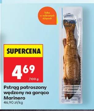Pstrąg patroszony wędzony na gorąco Marinero