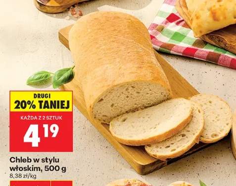 Chleb w stylu włoskim