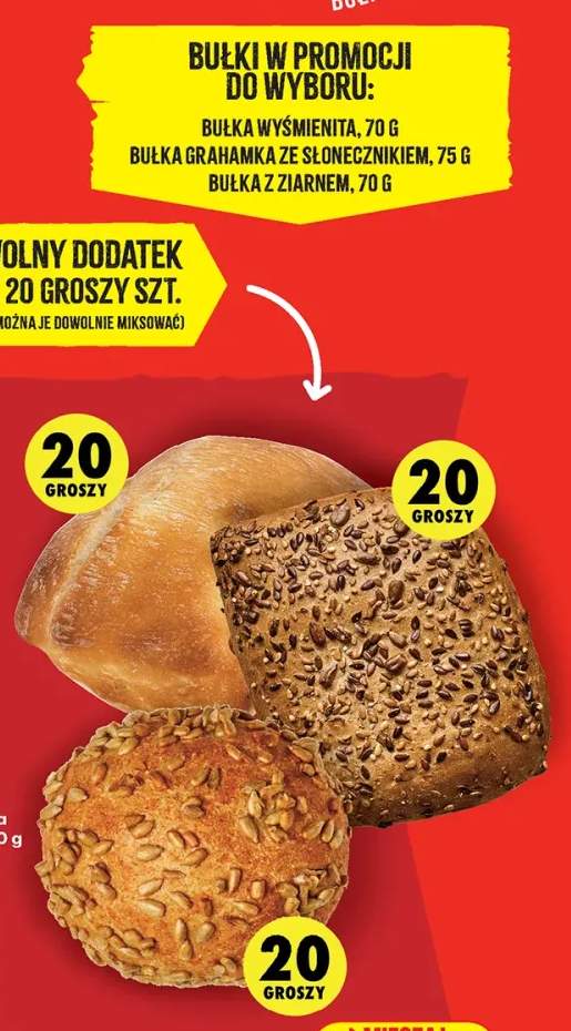 Bułka wyśmienita +2 warianty