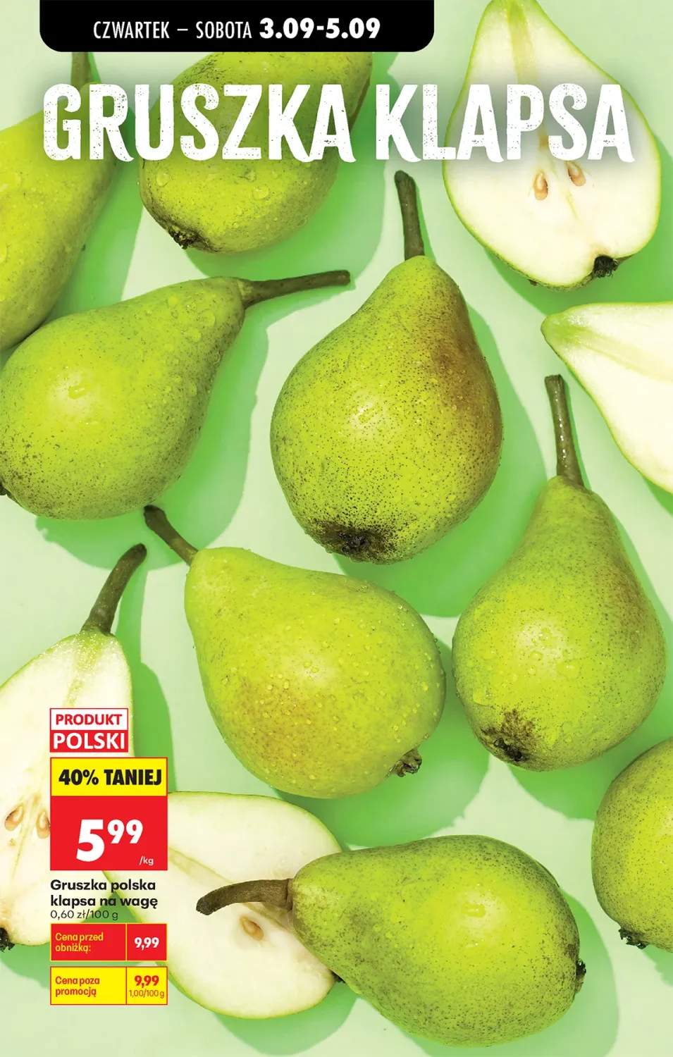 Gruszki polskie klapsa