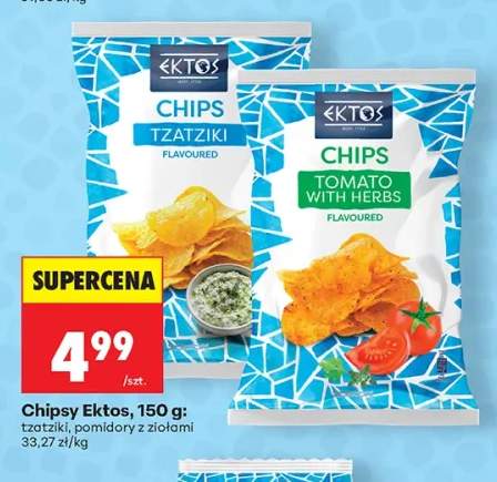 Chipsy Ektos tzatziki +1 wariant
