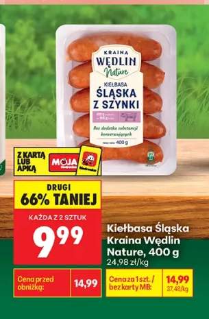 Kiełbasa śląska Kraina Wędlin Nature