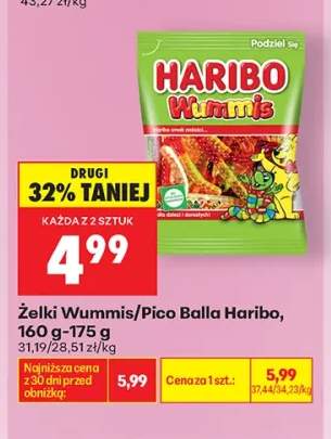 Żelki Wummis Haribo +1 wariant