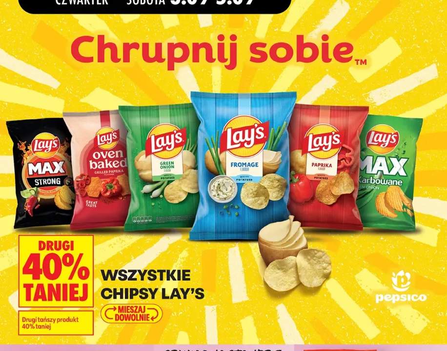 Chipsy Lay's +6 wariantów