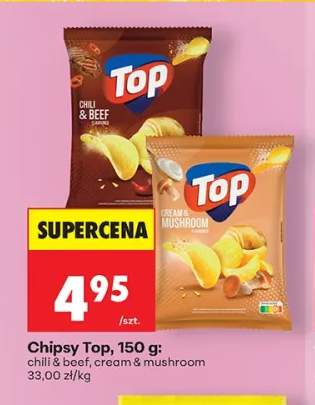 Chipsy Top chili & beef +1 wariant