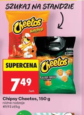 Chipsy Cheetos Ketchup +1 wariant