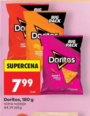 Chipsy kukurydziane Doritos Hot Corn +2 warianty
