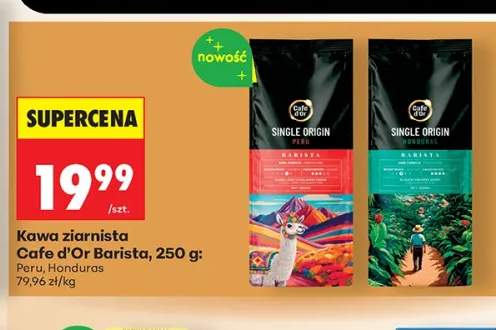 Kawa ziarnista Cafe d'Or Barista Peru +1 wariant