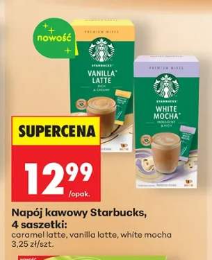 Napój kawowy Starbucks caramel latte +2 warianty