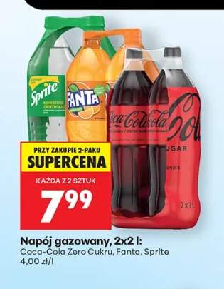 Napój gazowany Coca-Cola Zero Cukru 2-pak +2 warianty
