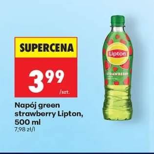 Napój green strawberry Lipton