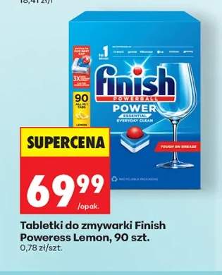 Tabletki do zmywarki Finish Poweress Lemon